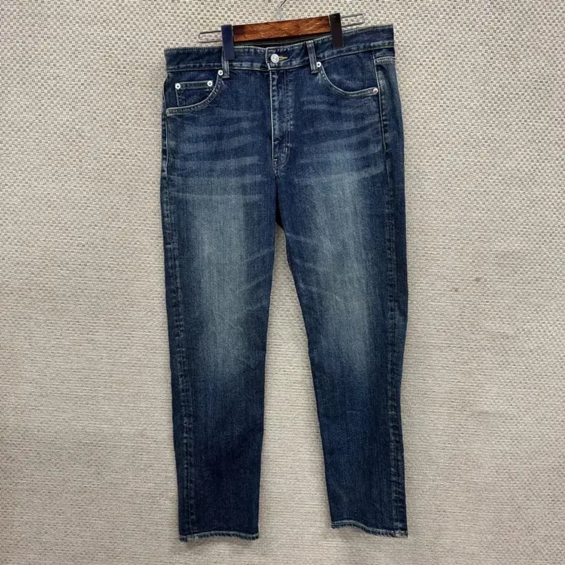 모드나인 워싱 데님 청바지 33인치 M10888 상품이미지1