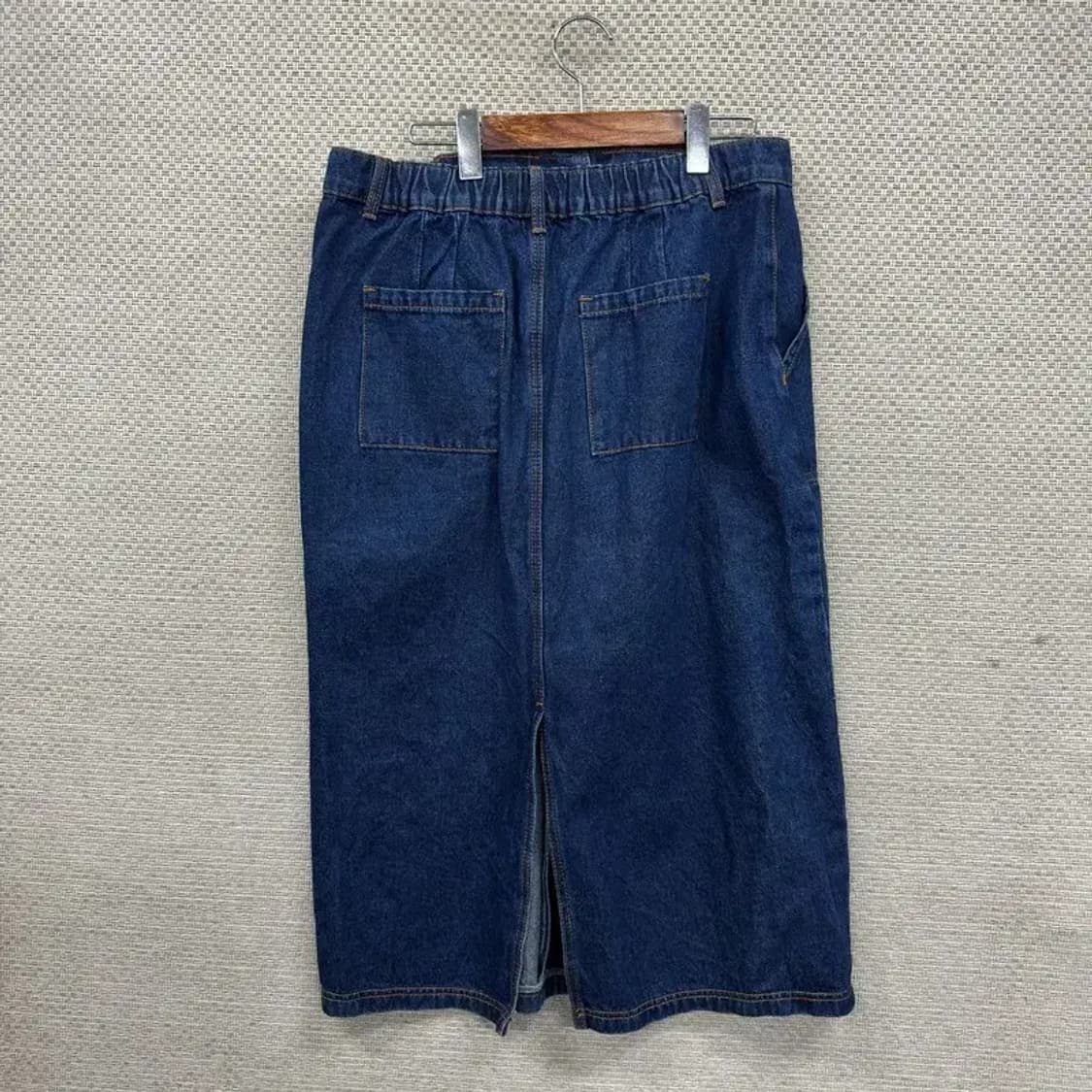 빈티지 뒷밴딩 데님 청치마 스커트 2 M10889 상품이미지2