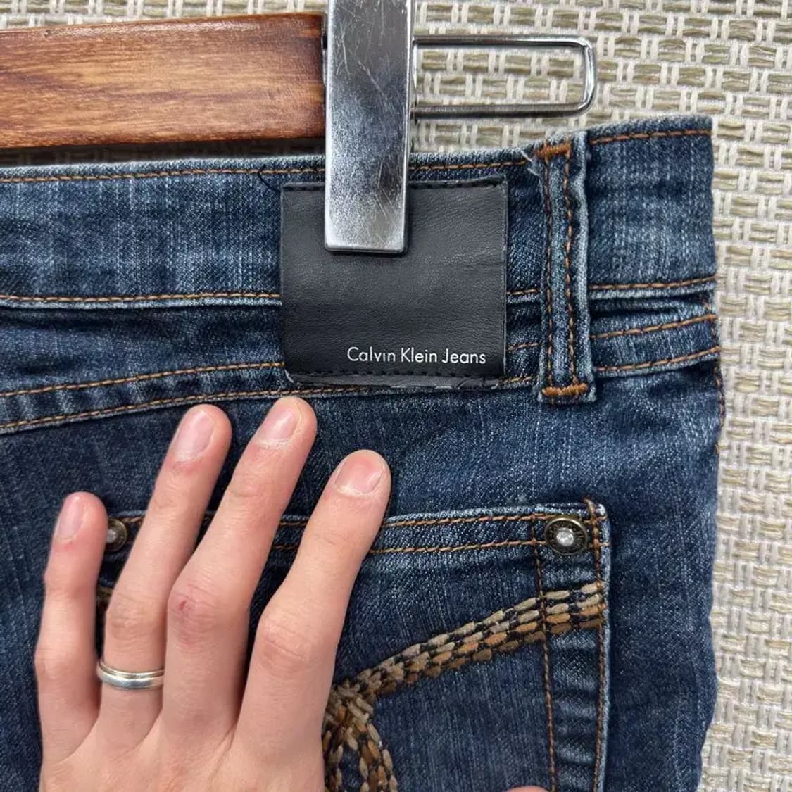 캘빈클라인 워싱 데님 청바지 29인치 M10890 상품이미지3