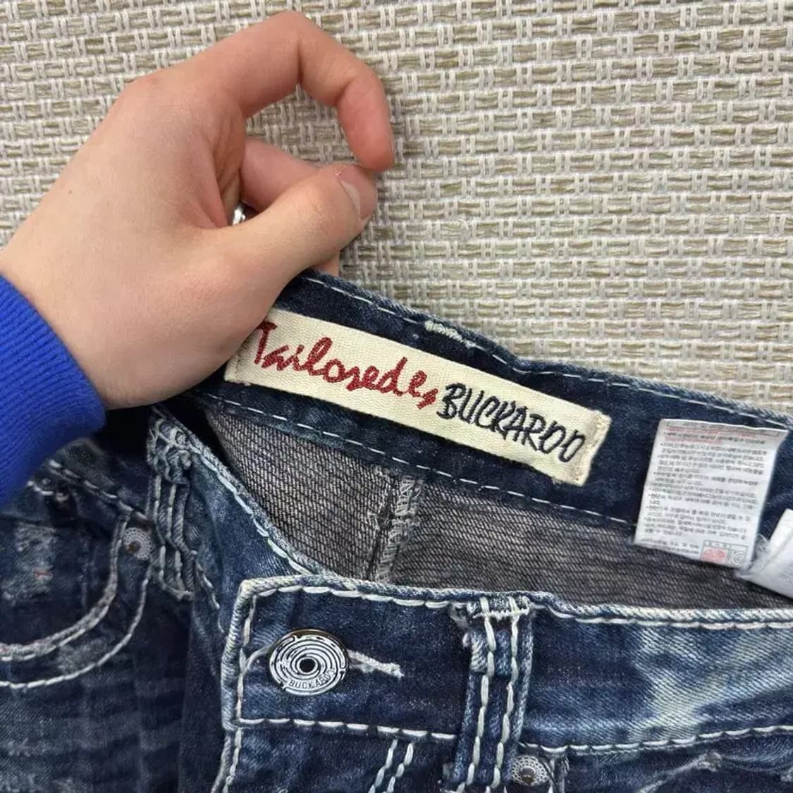 버커루 올드스쿨 데님 청바지 30인치 M10891 상품이미지4