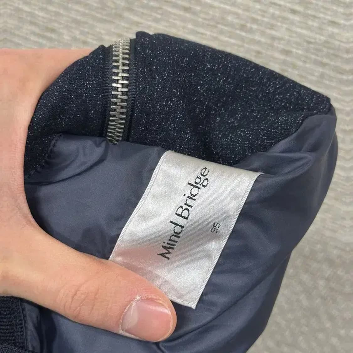 마인드브릿지 캐주얼 블루종 자켓 95 M10878 상품이미지3