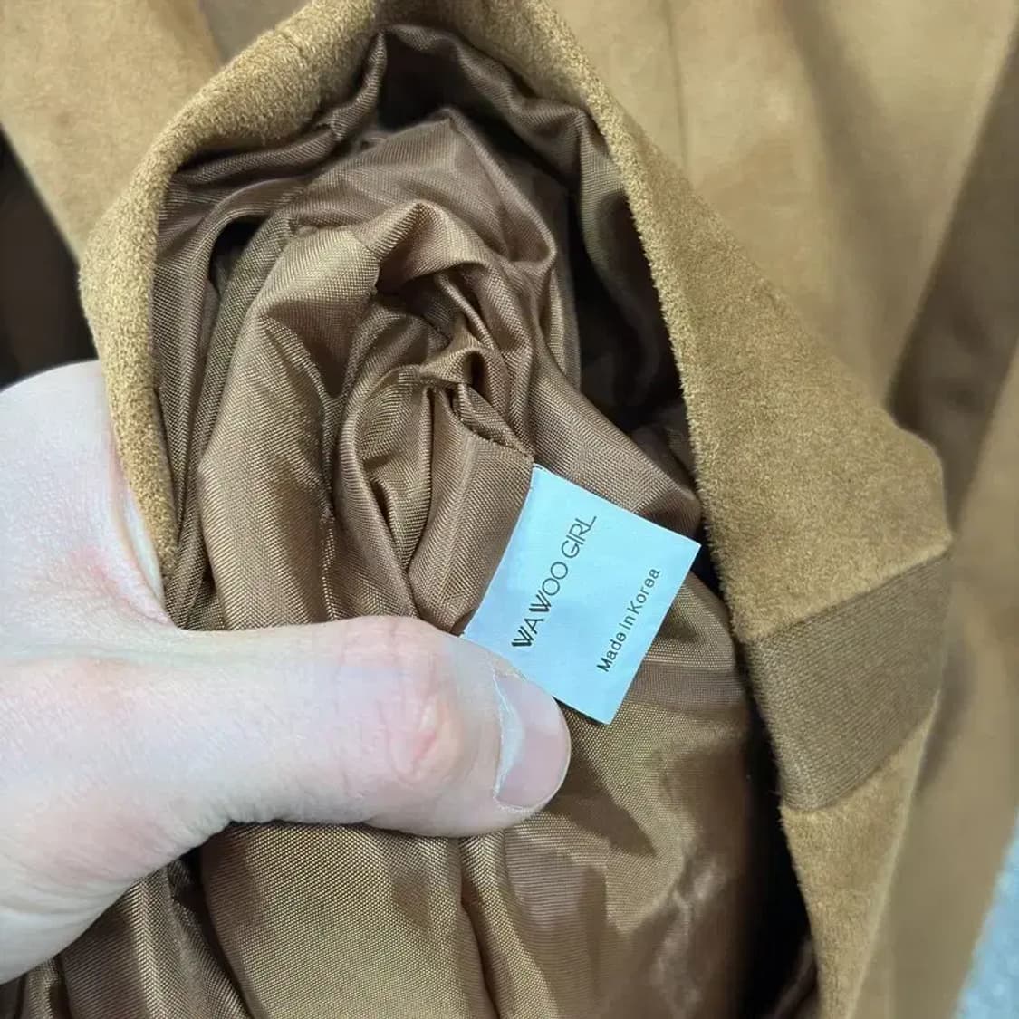 빈티지 스웨이드 자켓 M M10983 상품이미지4