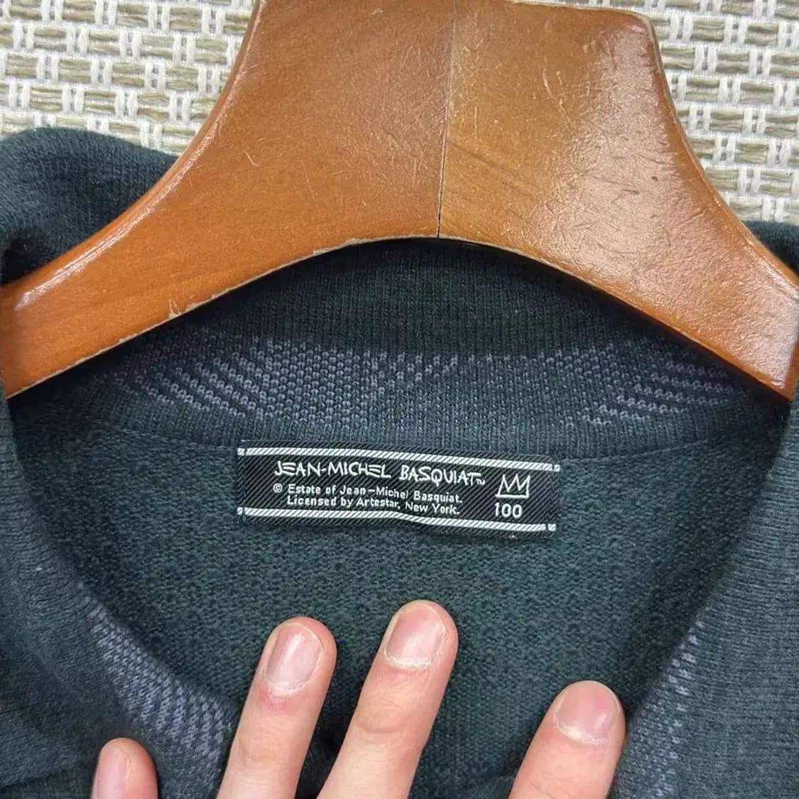 장미쉘바스키아 울 니트 100 M10991 상품이미지3