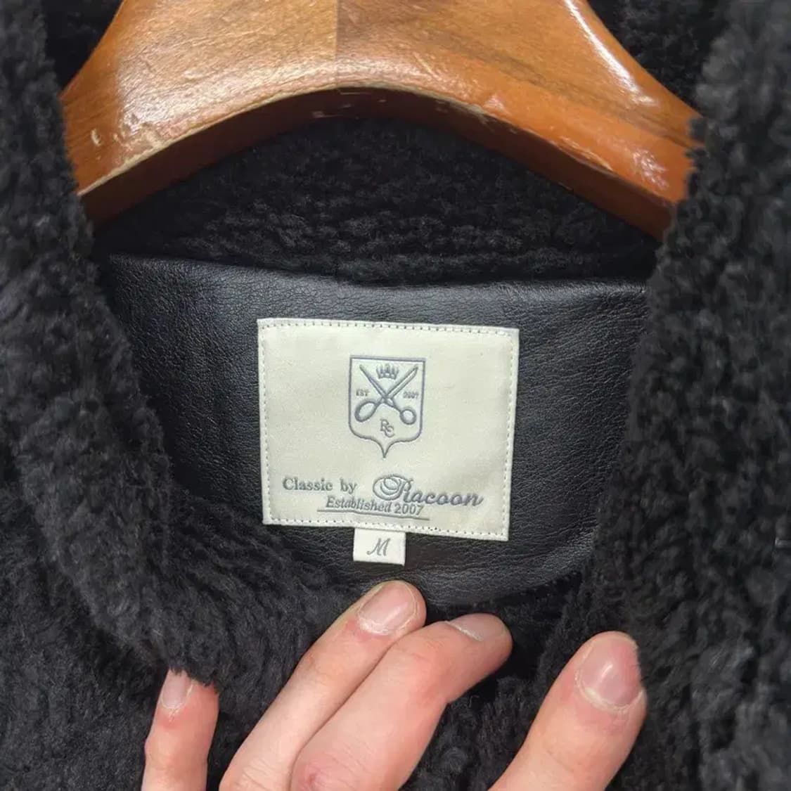 빈티지 무스탕 가죽 자켓 M M10998 상품이미지3