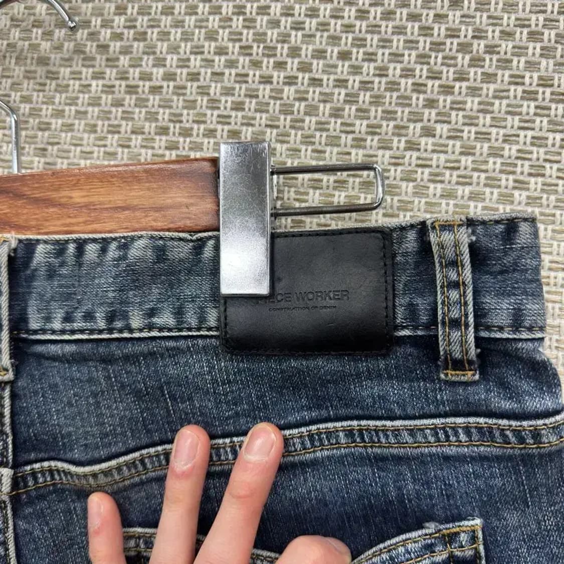 피스워커 캐주얼 데님 청바지 32인치 M11010 상품이미지3