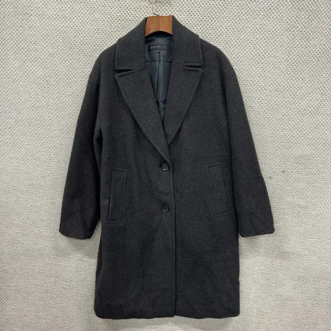 올리브 데 올리브 버튼 울 코트 82 M10988 상품이미지1