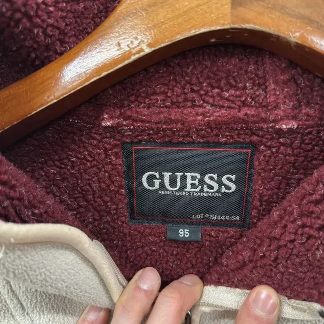 게스 플리스 후리스 후드집업 95 M11005 상품이미지3