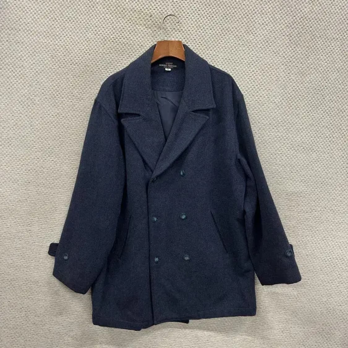 게스 빈티지 울 코트 자켓 95 M10989 상품이미지1