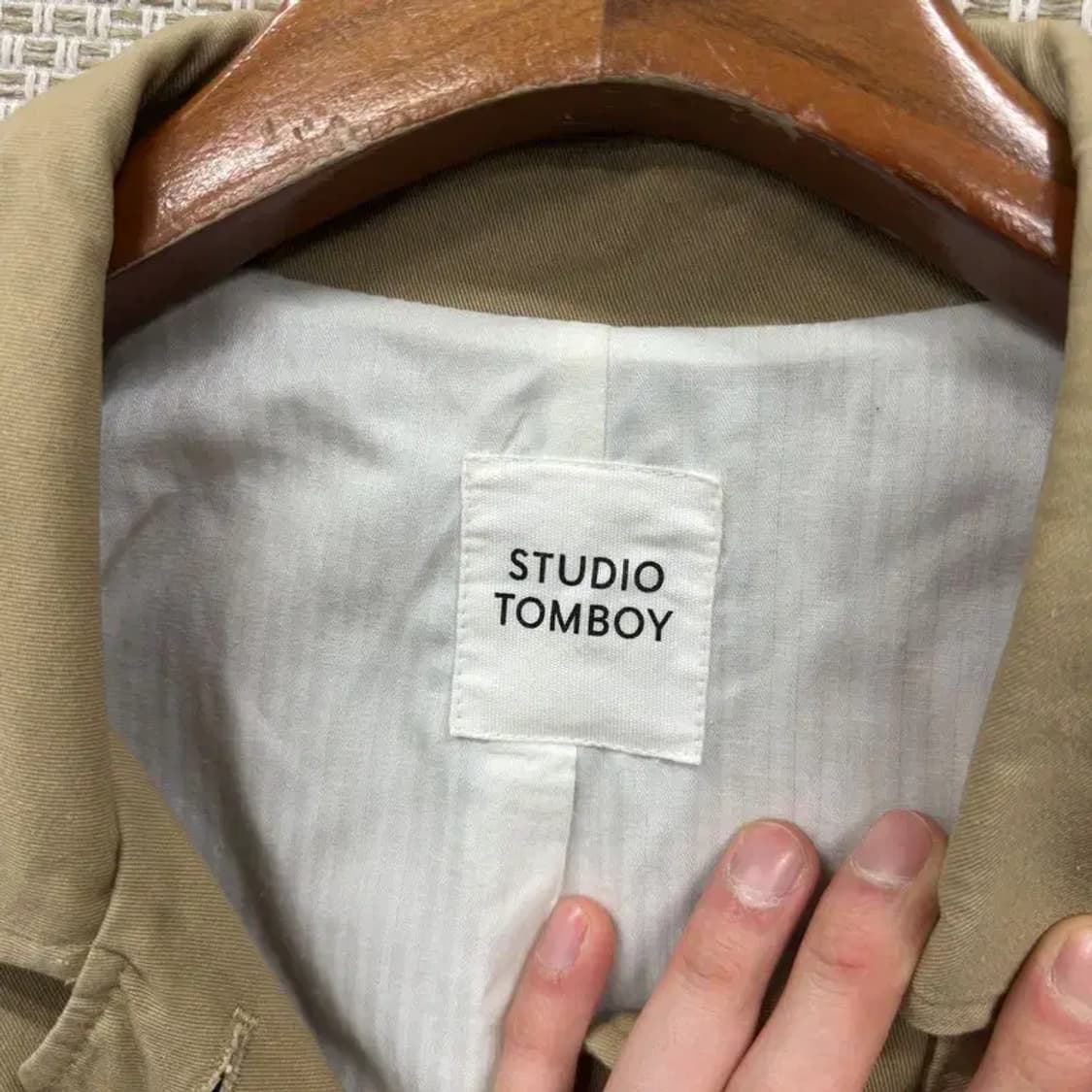 스튜디오톰보이 캐주얼 트렌치 코트 F M10999 상품이미지3