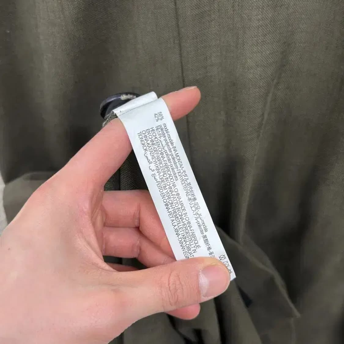 자라 ZARA 더블버튼 트렌치 코트 XS M11003 상품이미지4