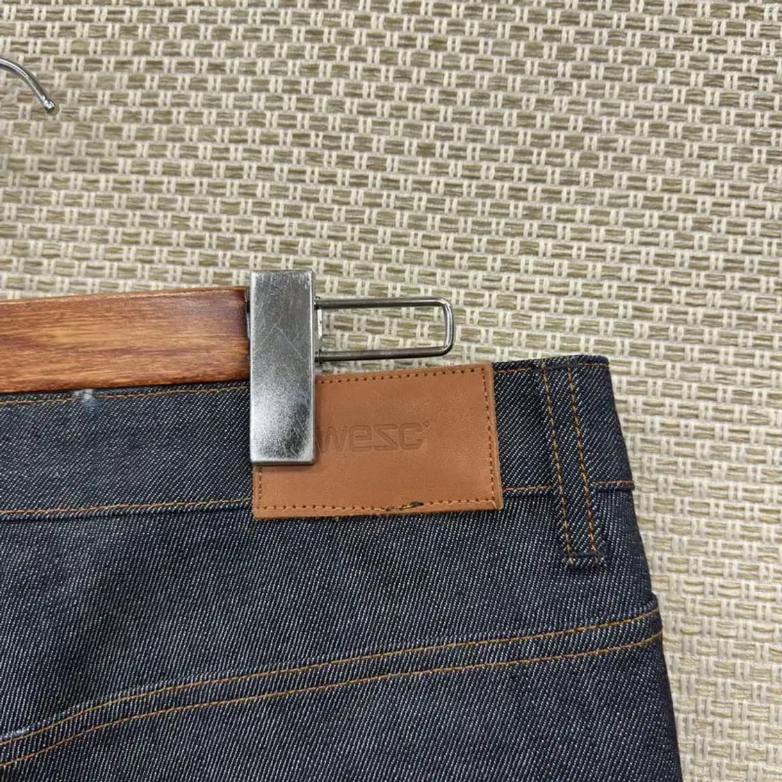 랭글러 캐주얼 스키니 데님 청바지 32인치 M11123 상품이미지3
