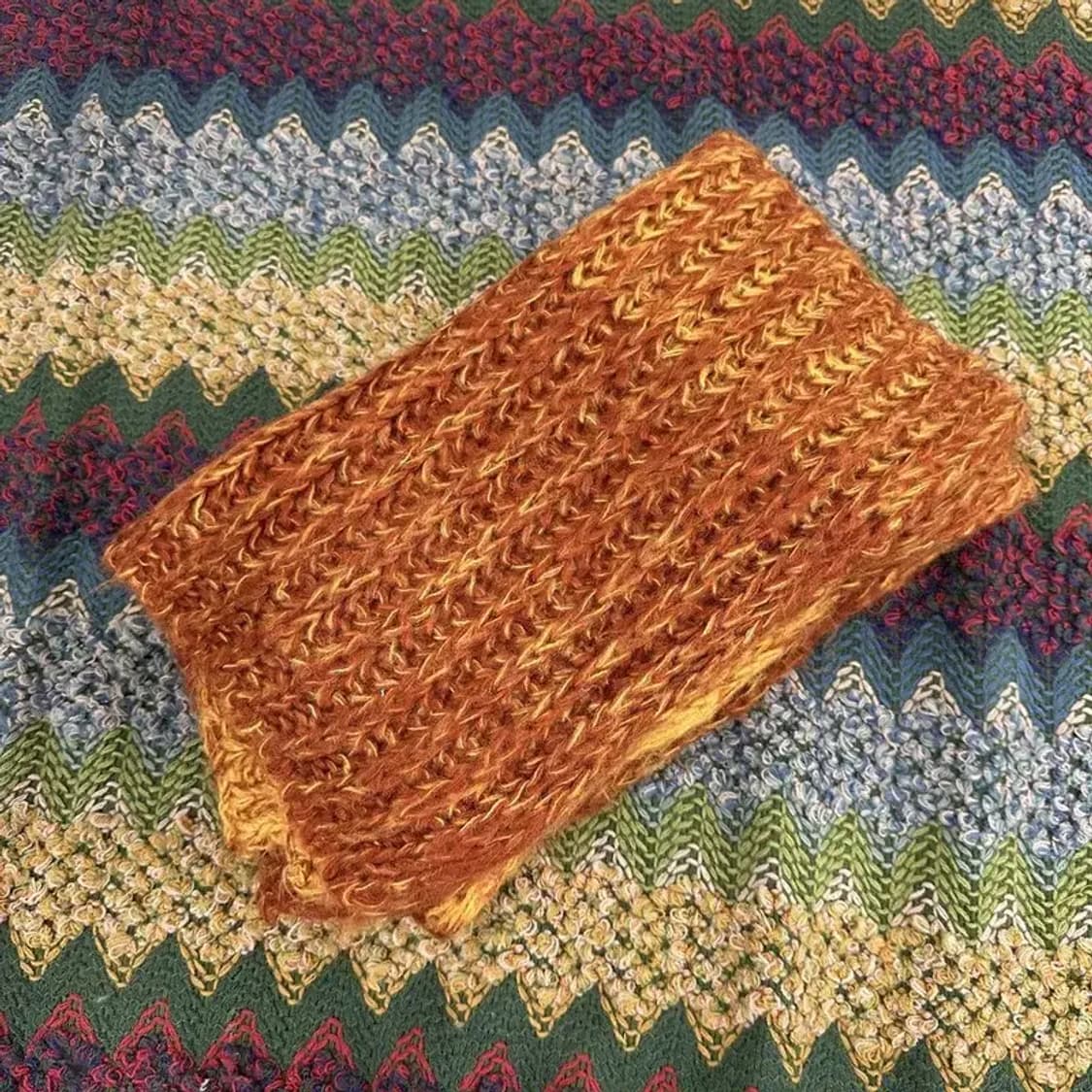 빈티지 케이블 머플러 목도리 M11125 상품이미지1