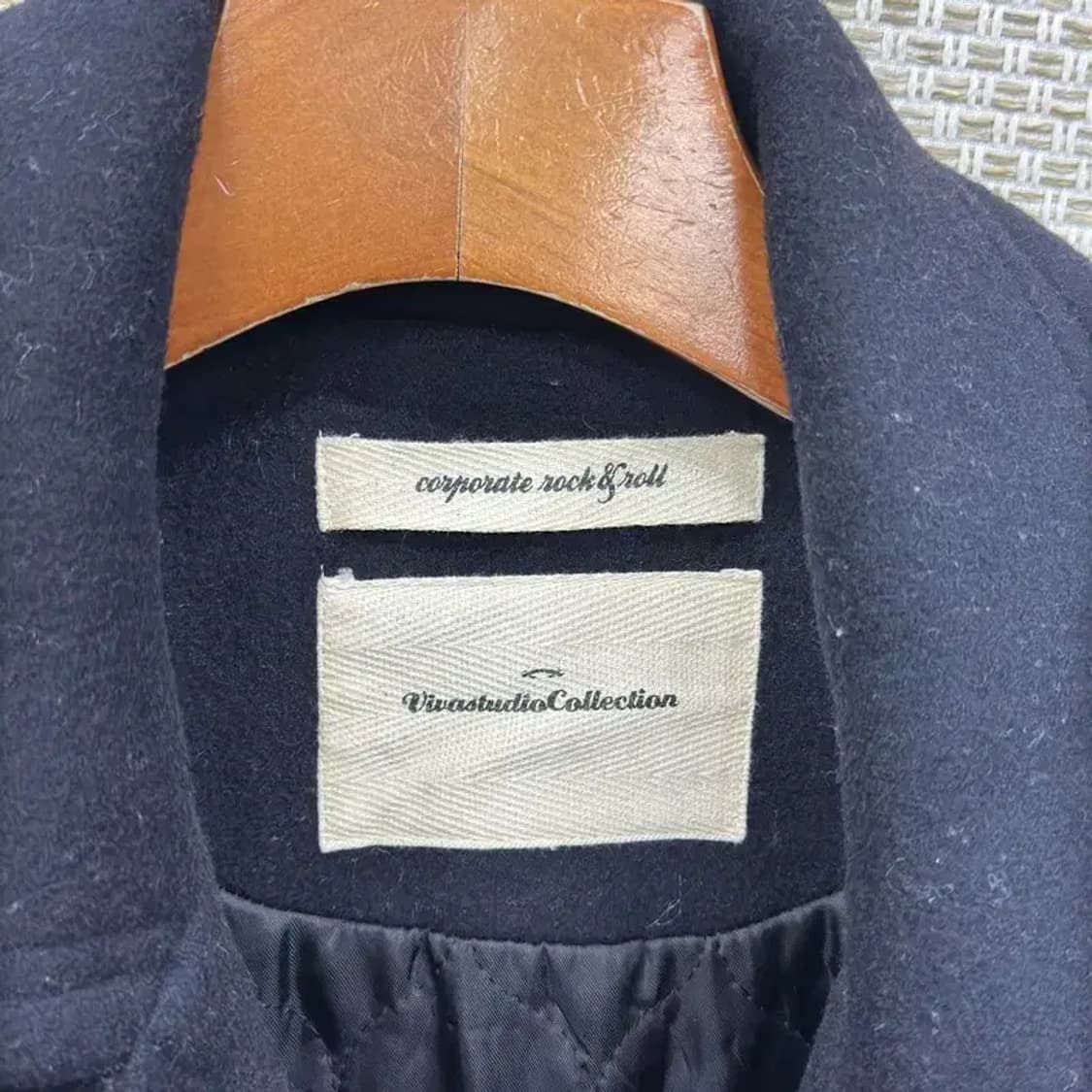 비바스튜디오 누빔 울 피코트 95 M11112 상품이미지3