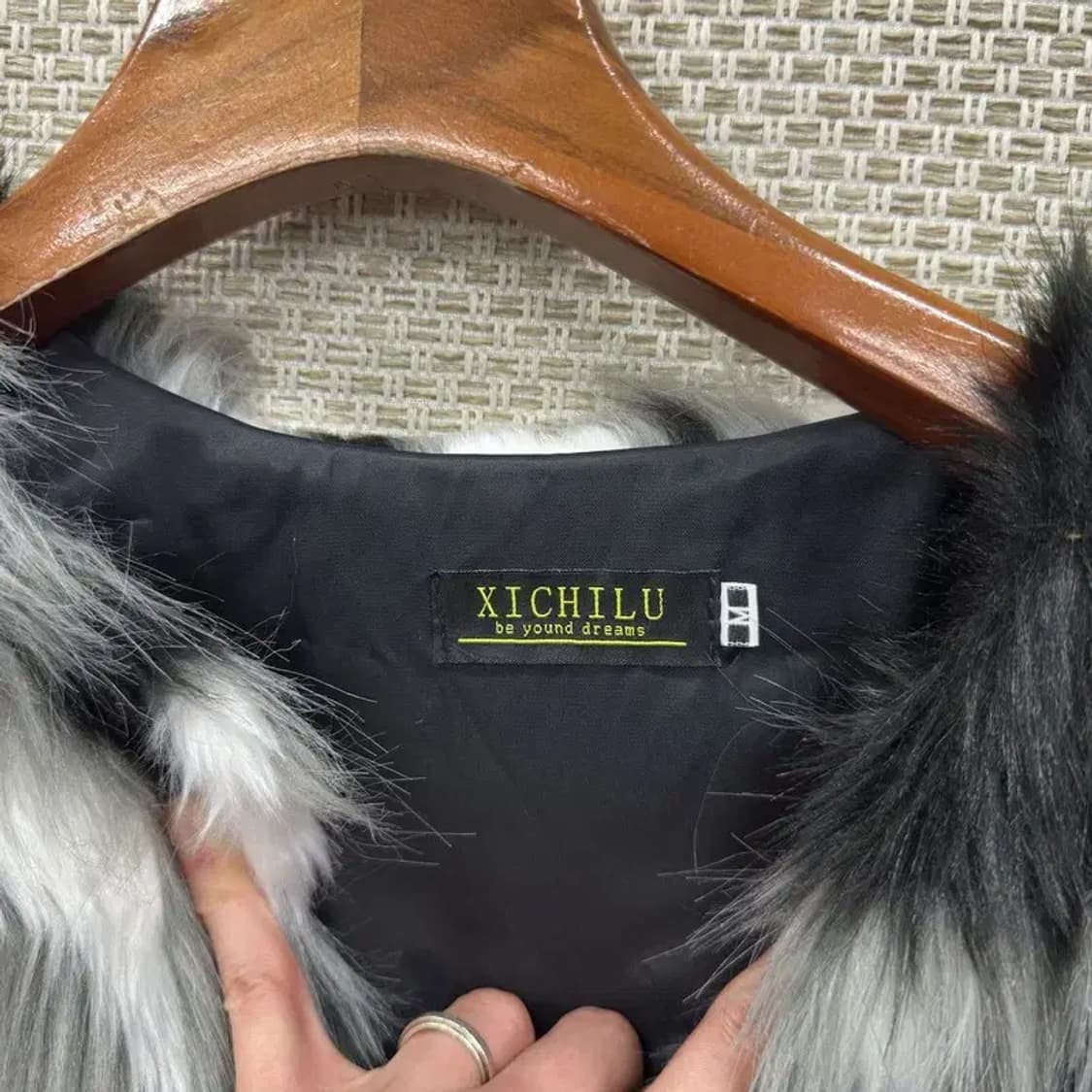 빈티지 달마시안 페이크퍼 털 자켓 M M11114 상품이미지3