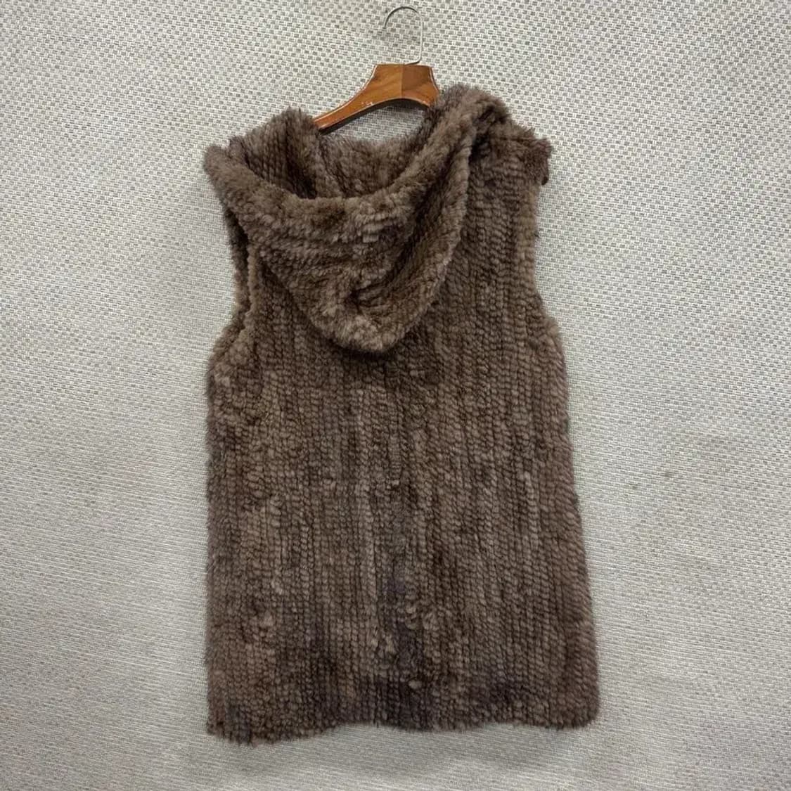 빈티지 캐주얼 롱 후드 조끼 베스트 95 M11120 상품이미지2