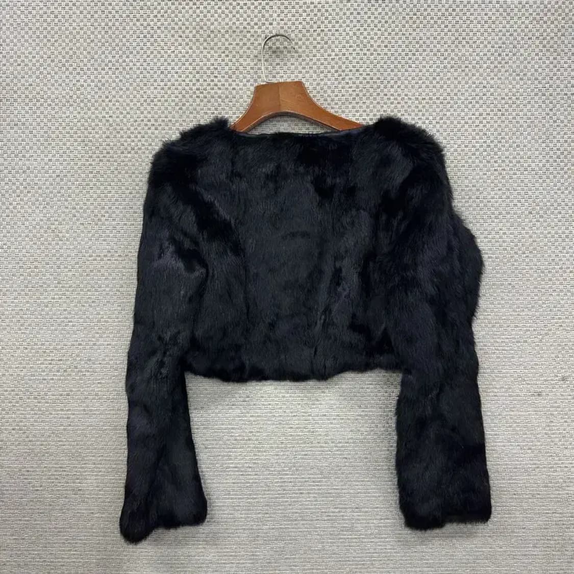 빈티지 크롭 페이크퍼 털 자켓 85 M11117 상품이미지2