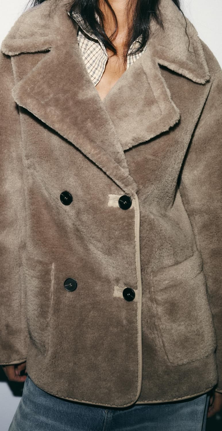 자라 양면 에코퍼 자켓 새상품 (정가169900) 상품이미지3