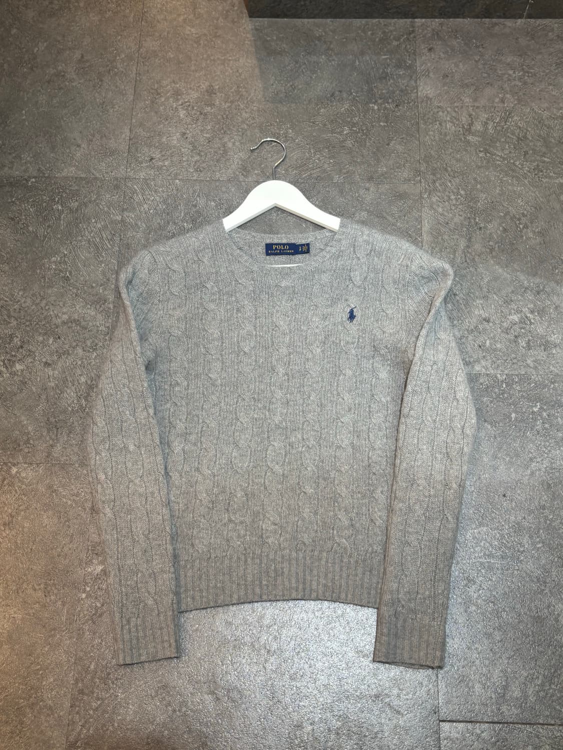 폴로 랄프로렌 케이블 니트 스웨터 S 여성 상품이미지2