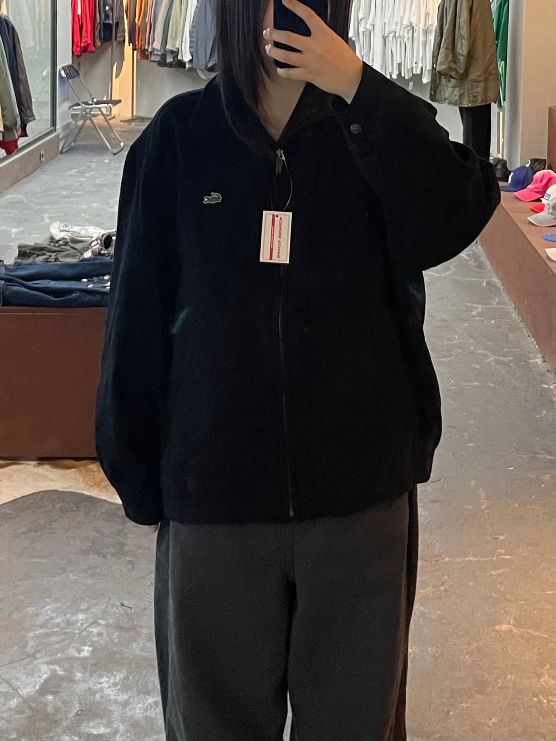 라코스테 블랙 울 자켓 H2064 상품이미지1