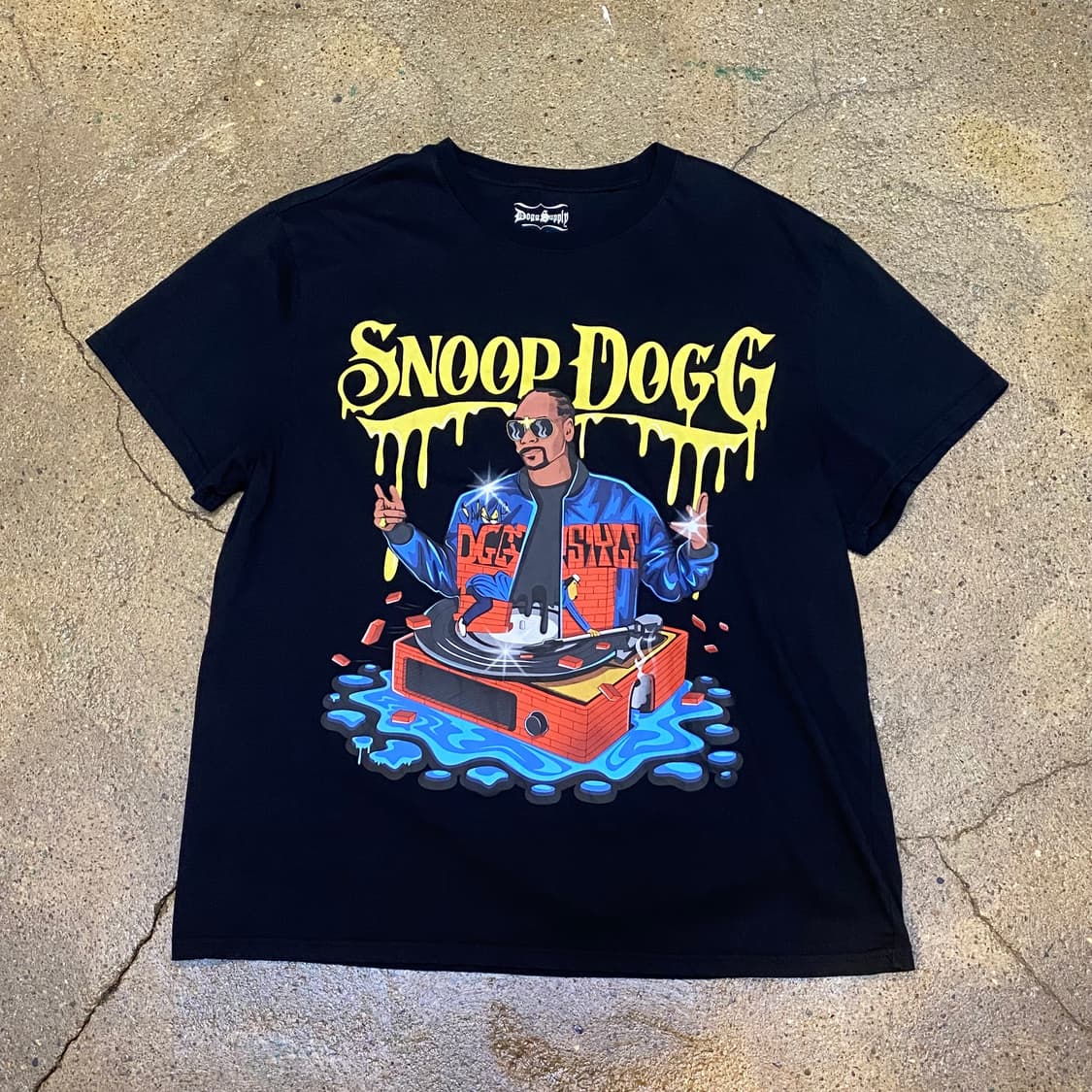 미국 빈티지 공식 스눕독 프린팅 굿즈 반팔티 힙합티셔츠 상품이미지2
