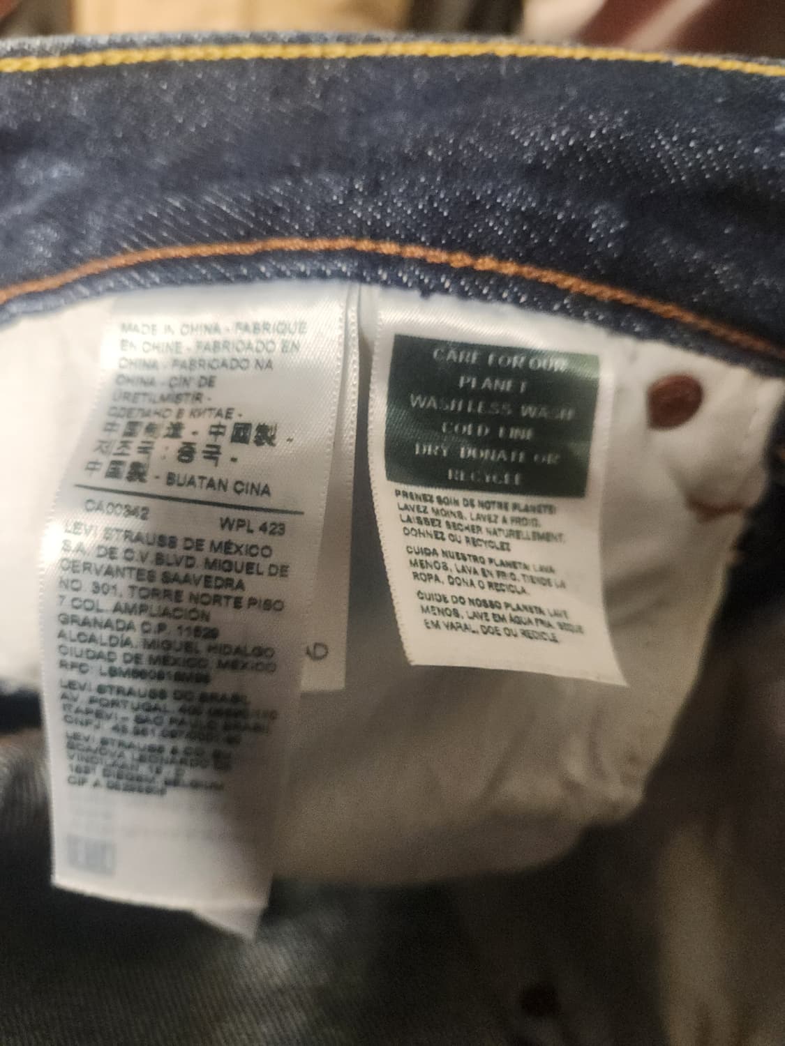 리바이스 레드텍 롤업 데님팬츠 24 상품이미지4