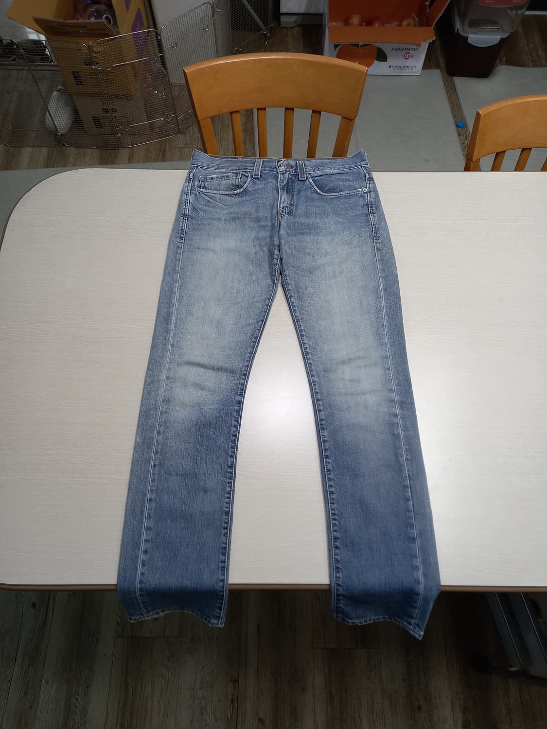 32 07's 리바이스511 Mexico 워싱 슬림일자진 32-266 상품이미지1