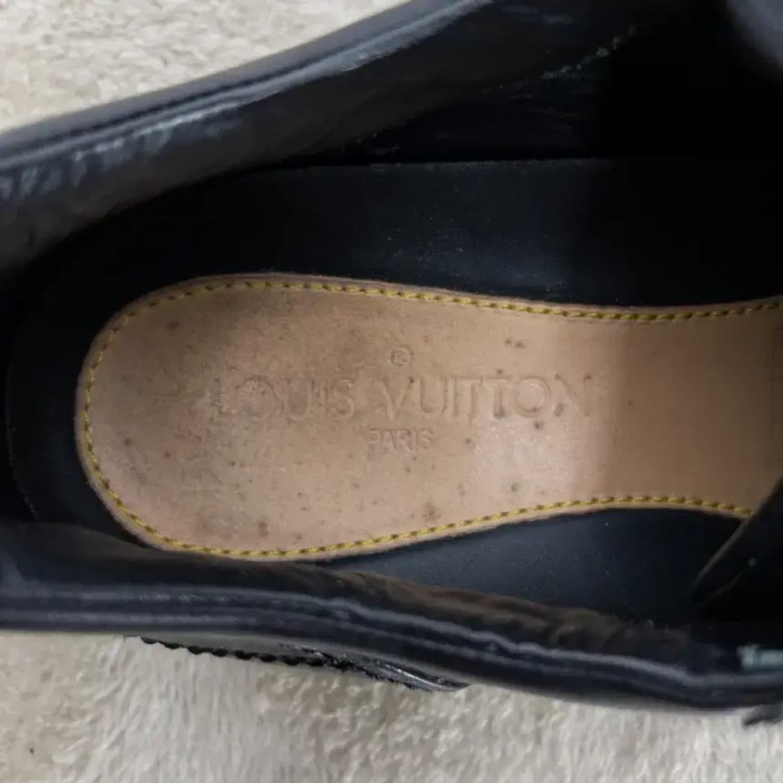(정품)LOUIS VUITTON 루이비통 남성 로퍼 구두  8.5 상품이미지6