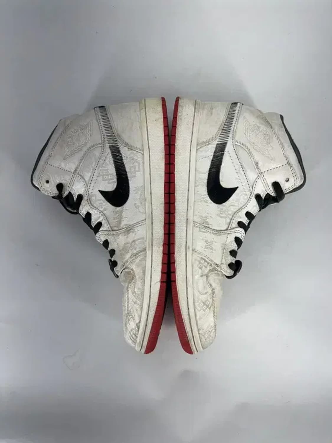 Nike 나이키 에어조던 1 미드 피어리스 운동화 275 상품이미지5