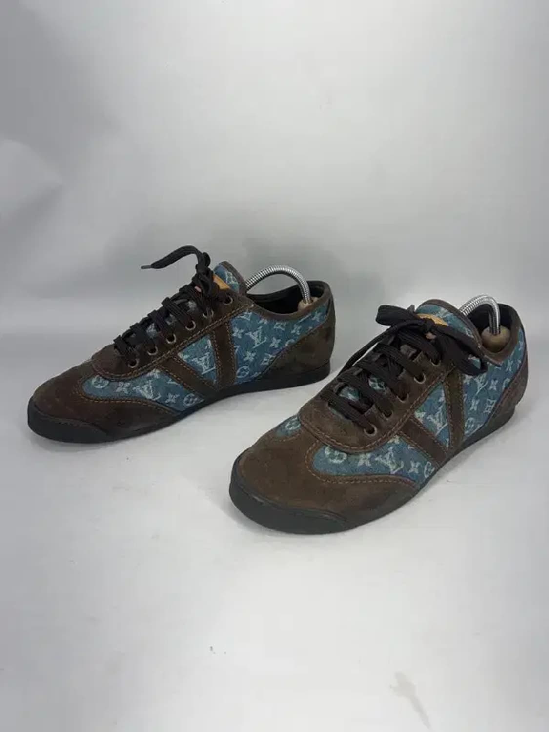 LOUIS VUITTON 루이비통 데님 모노그램 스니커즈 7(260) 상품이미지5