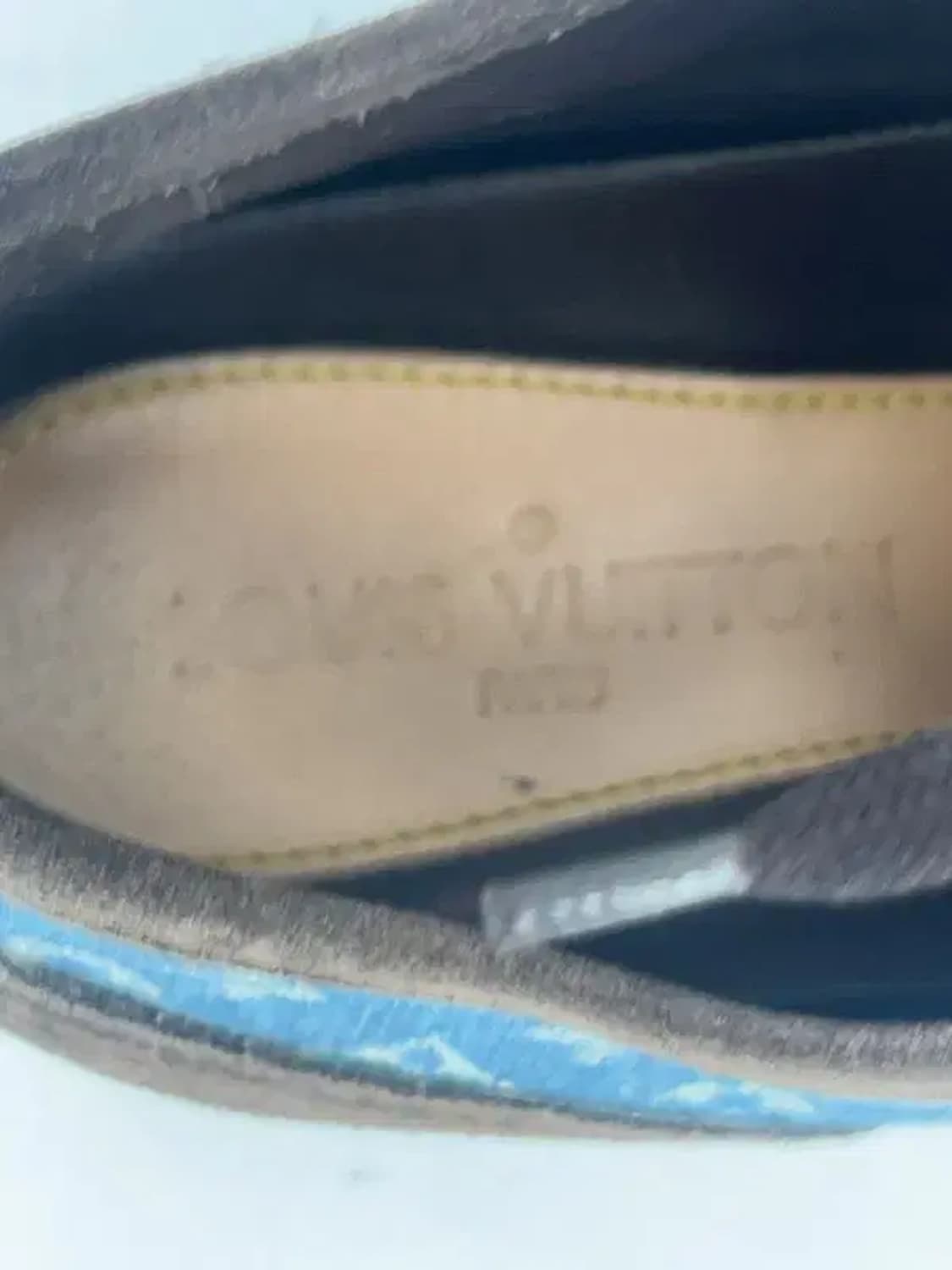 LOUIS VUITTON 루이비통 데님 모노그램 스니커즈 7(260) 상품이미지7