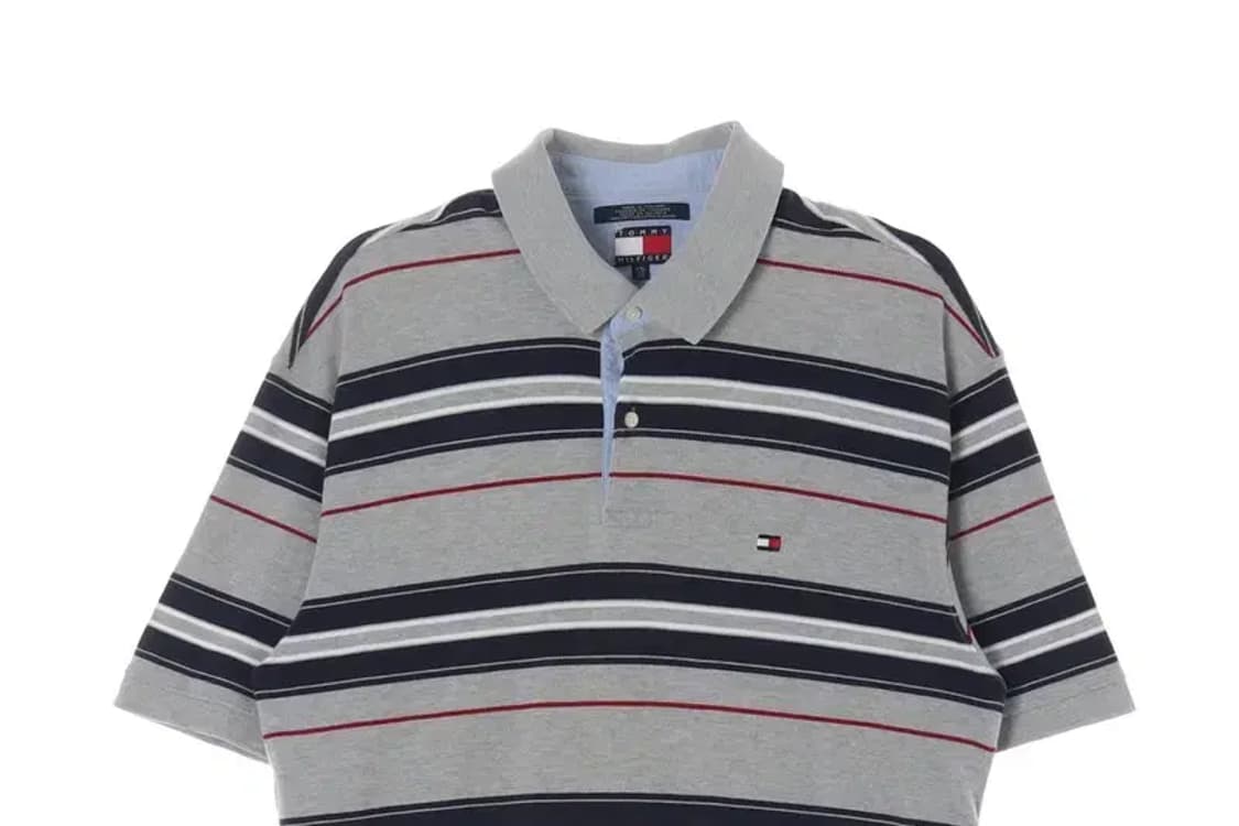 TOMMY HILFIGER 타미힐피거 남성 카라티 XXL 상품이미지2