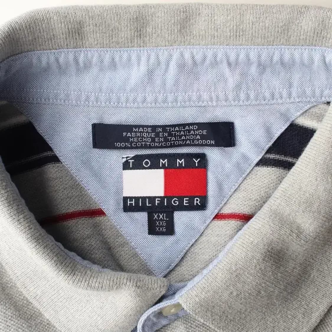 TOMMY HILFIGER 타미힐피거 남성 카라티 XXL 상품이미지5