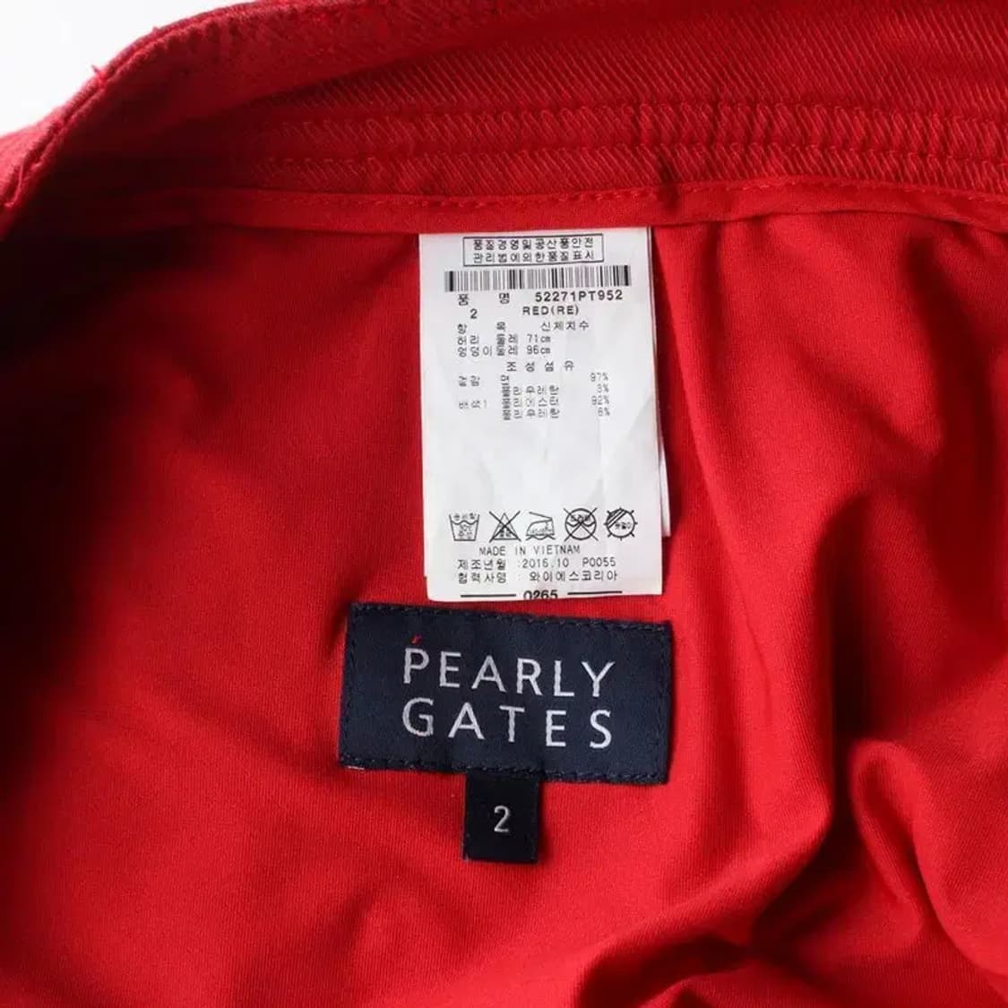 PEARLY GATES 여성 골프 스커트 L 상품이미지5