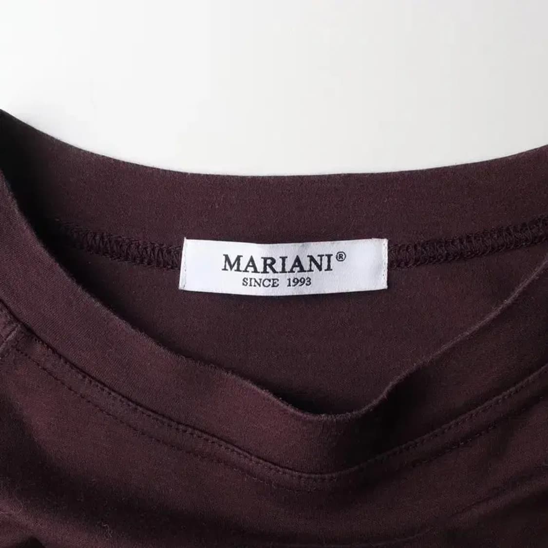 MARIANI 마리아니 여성 반팔 티 L 상품이미지5