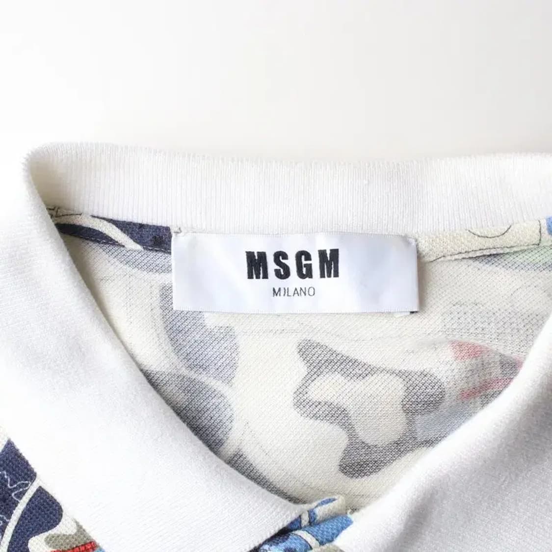 MSGM 엠에스지엠 남성 카라 티셔츠 L(46) 상품이미지5