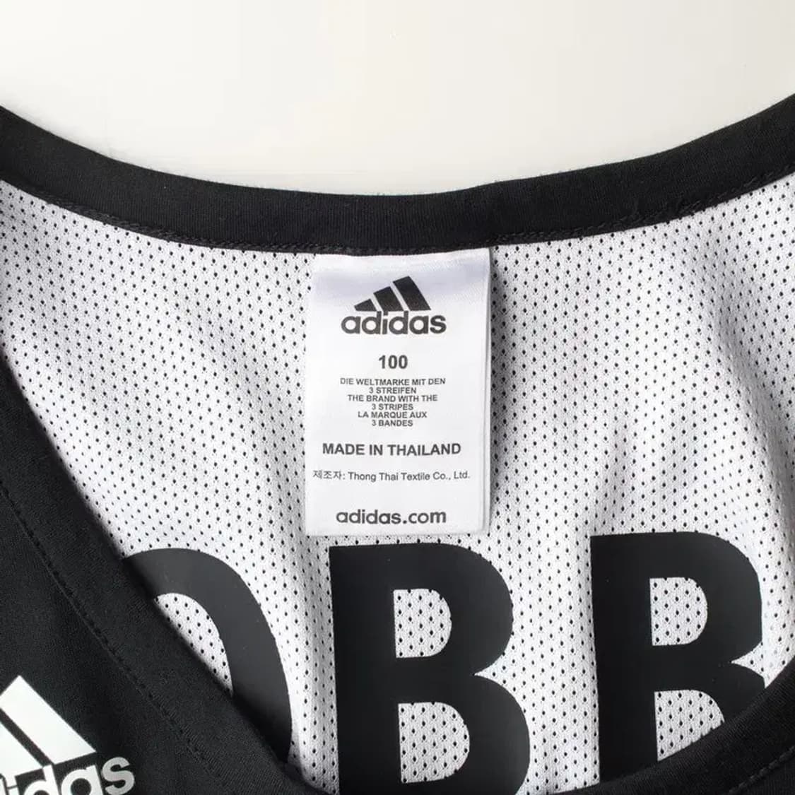 ADIDAS 아디다스 양면 BOBBY 로고 농구 나시 L 상품이미지8