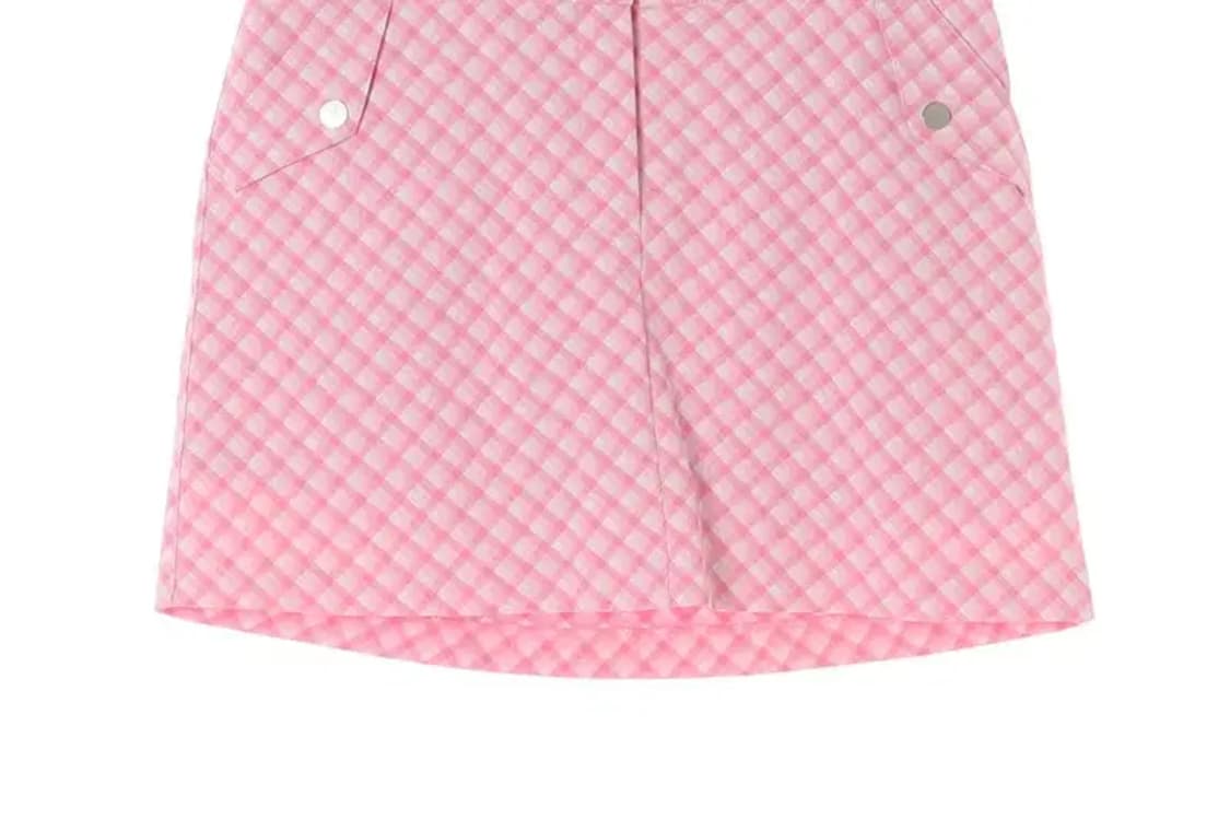 NIKE 나이키 골프 체크 치마바지 스커트 L 상품이미지3