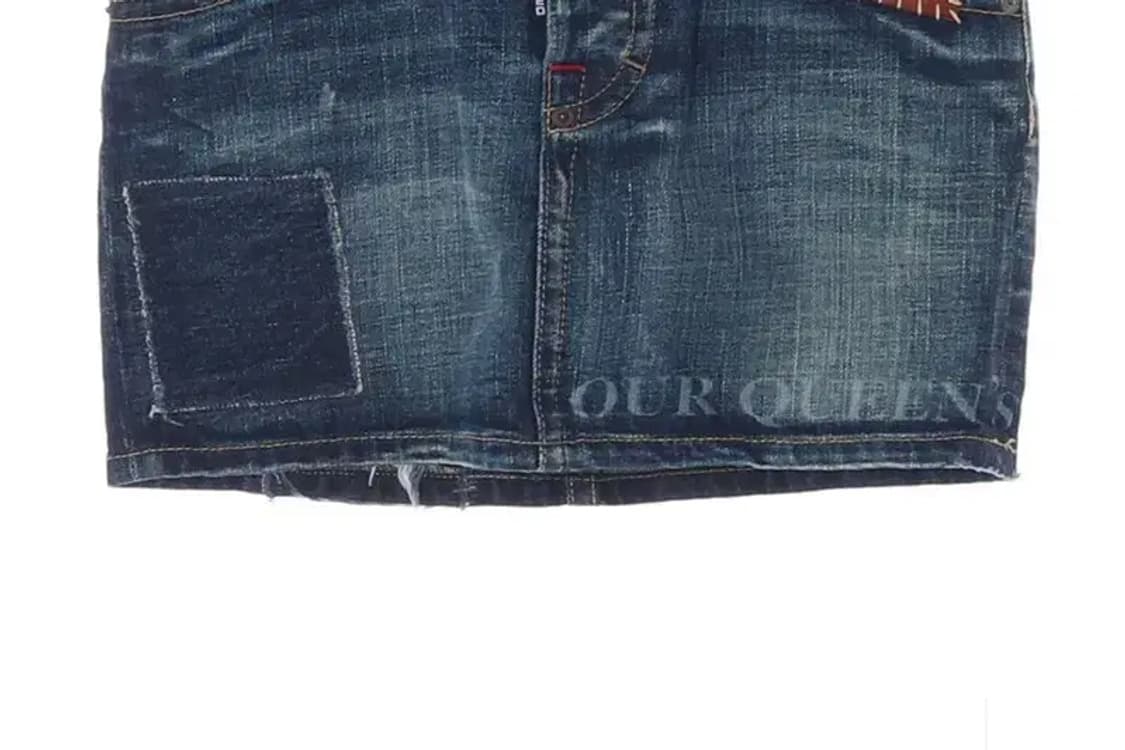 DSQUARED2 디스퀘어드2 청치마 미니스커트 M 상품이미지3