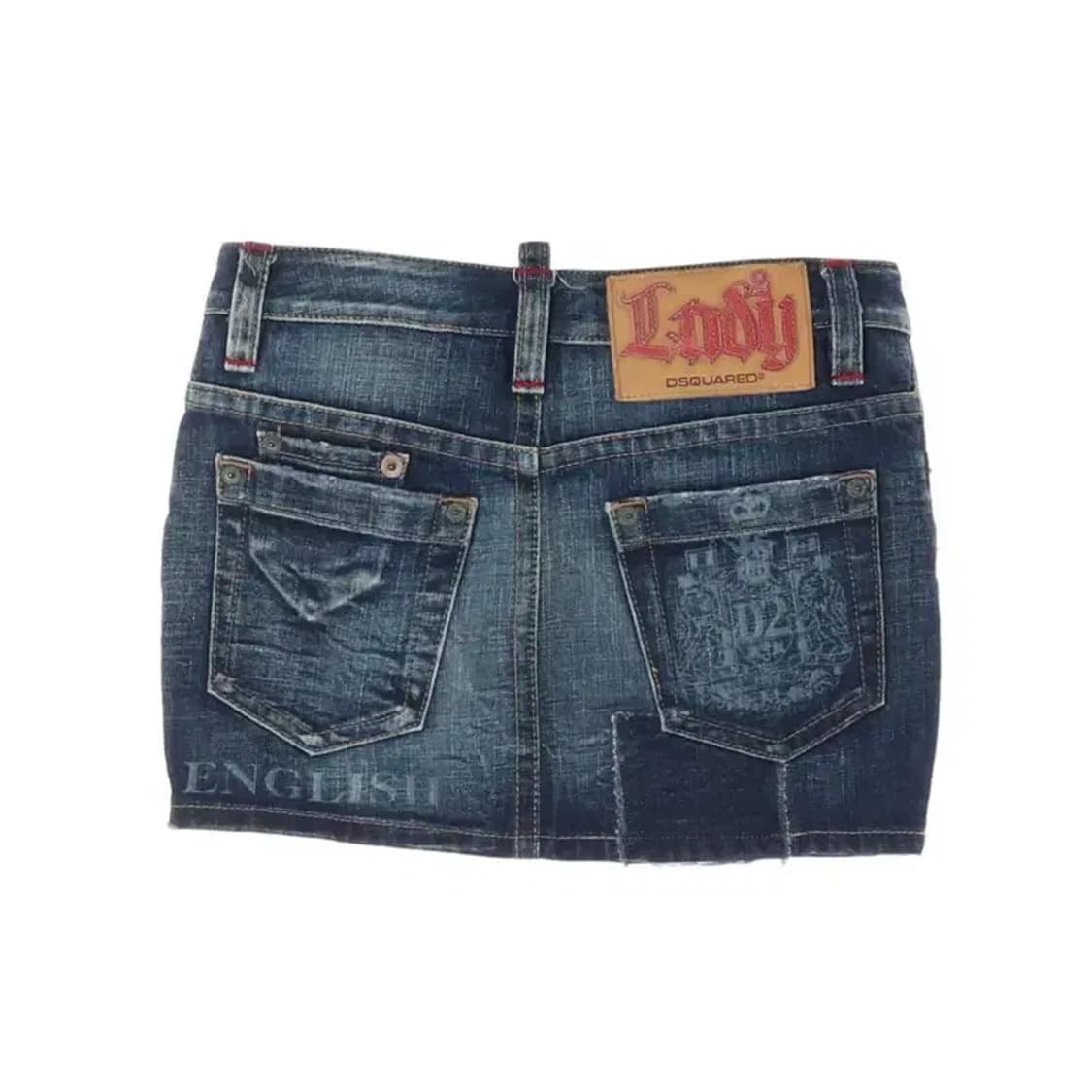 DSQUARED2 디스퀘어드2 청치마 미니스커트 M 상품이미지4