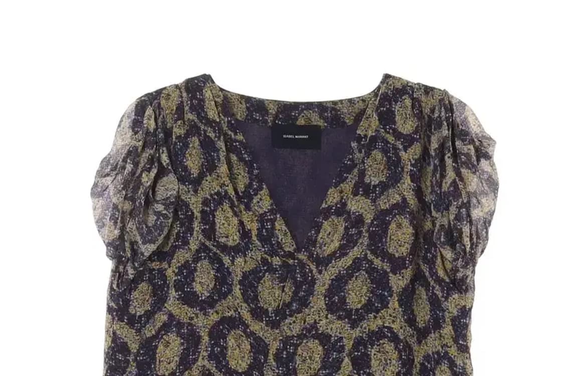 ISABEL MARANT 이자벨마랑 실크 100% 여성 블라우스 M 상품이미지2