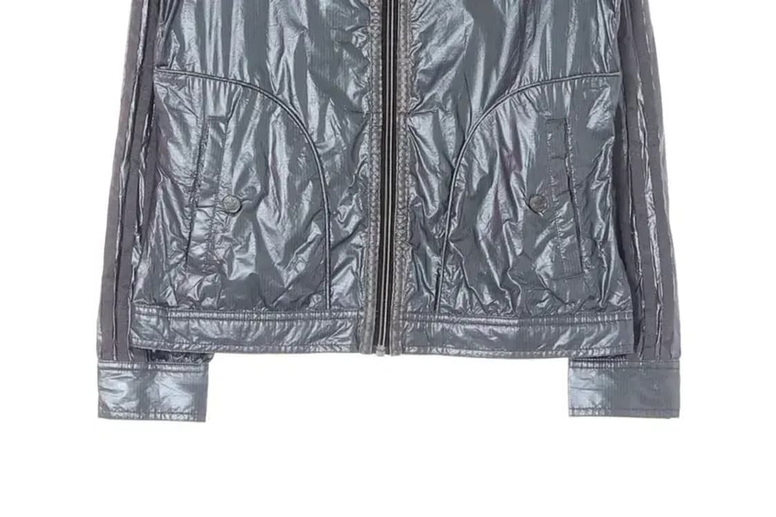 ADIDAS 아디다스 GLOSSY 바람막이 자켓 S 상품이미지3