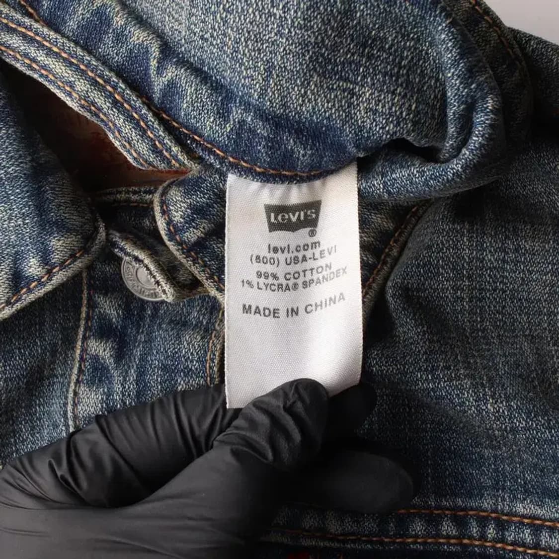 LEVI'S 리바이스 여성 데님 청자켓 S 상품이미지7