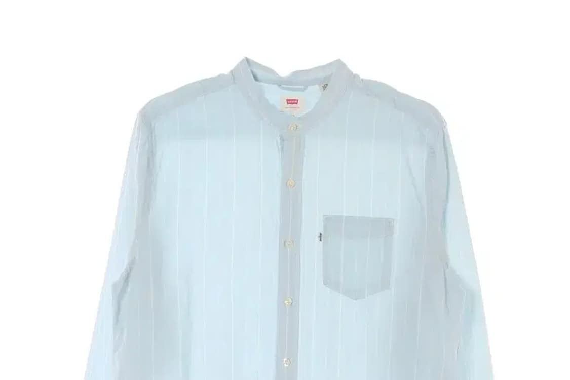 LEVI'S 리바이스 노카라 셔츠 L 상품이미지2