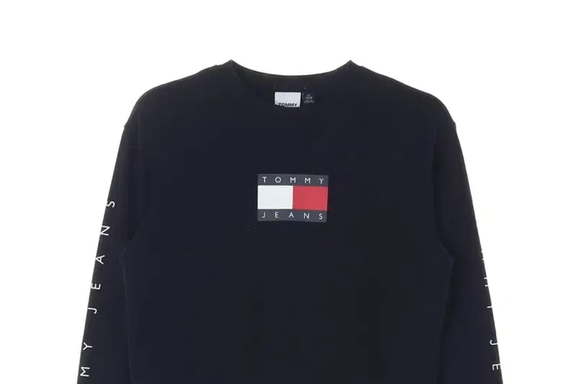 TOMMY JEANS 타미 진스 얇은 긴팔 맨투맨 XS 상품이미지2