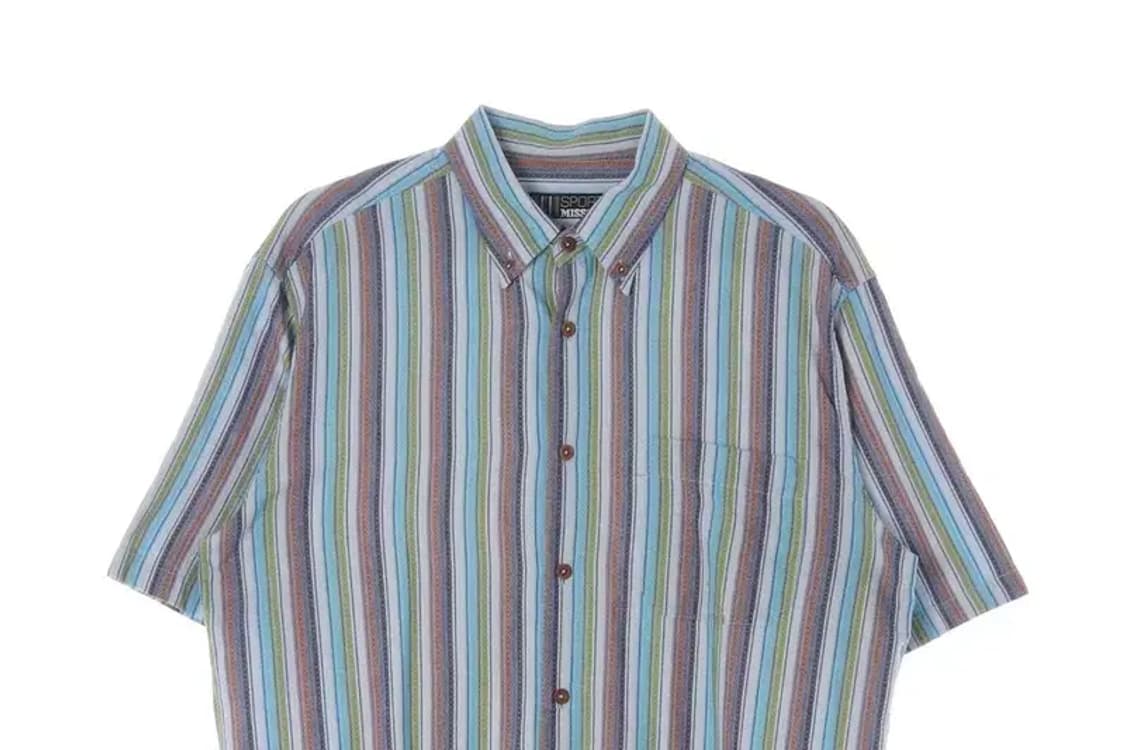 MISSONI SPORT 미쏘니 스포츠 반팔 셔츠 XL 상품이미지2
