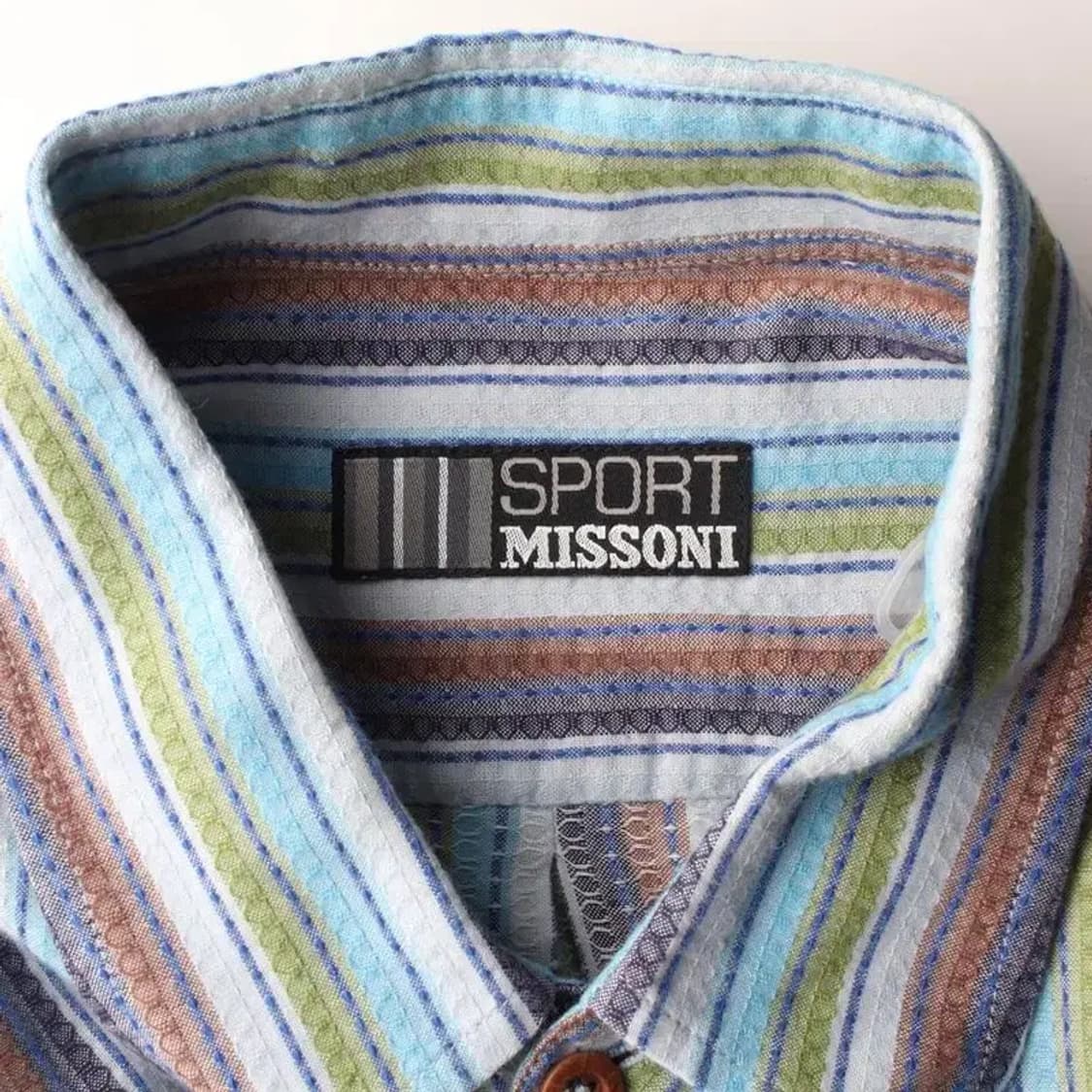 MISSONI SPORT 미쏘니 스포츠 반팔 셔츠 XL 상품이미지5