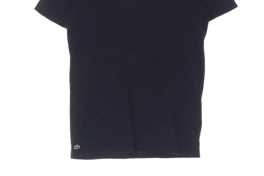LACOSTE 라코스테 언더웨어 블랙 반팔 티 M 상품이미지3