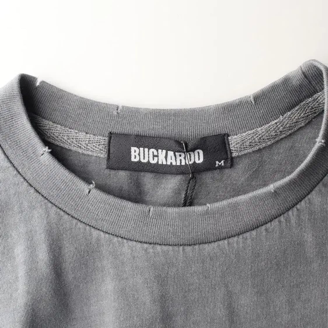 (새상품) BUCKAROO 버커루 펀칭 데미지 반팔 티 M 상품이미지5