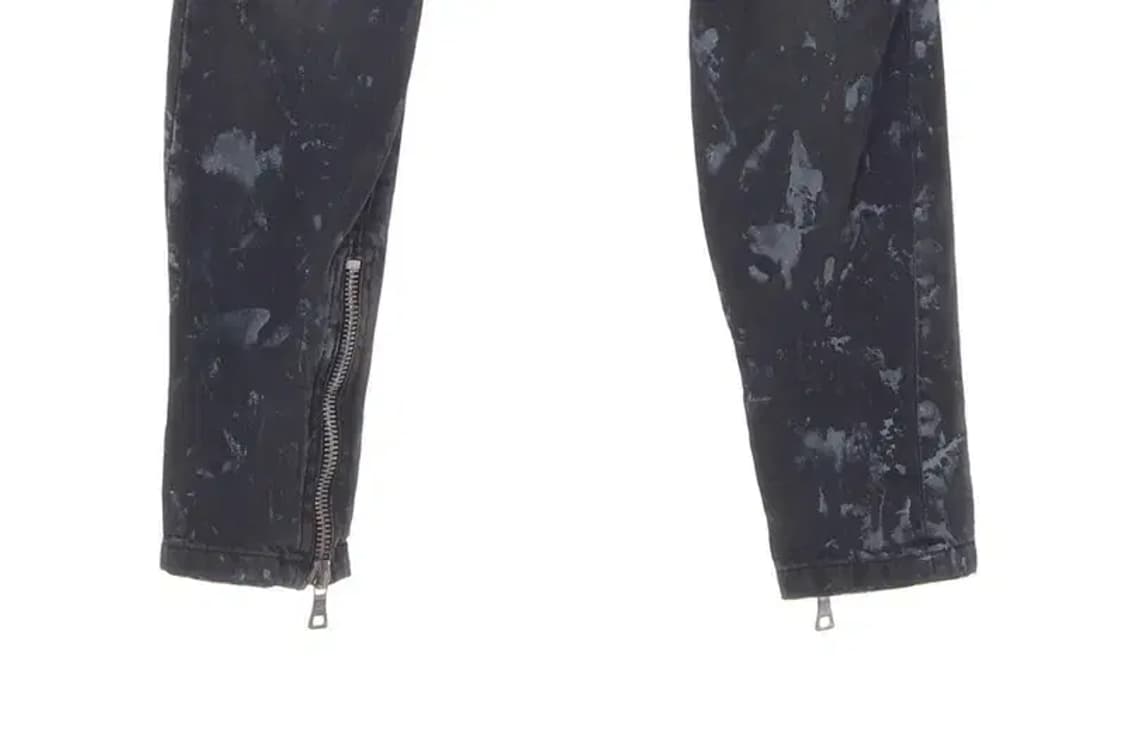 BALMAIN 발망 데미지 스팽글 블랙진 청바지 S 상품이미지4