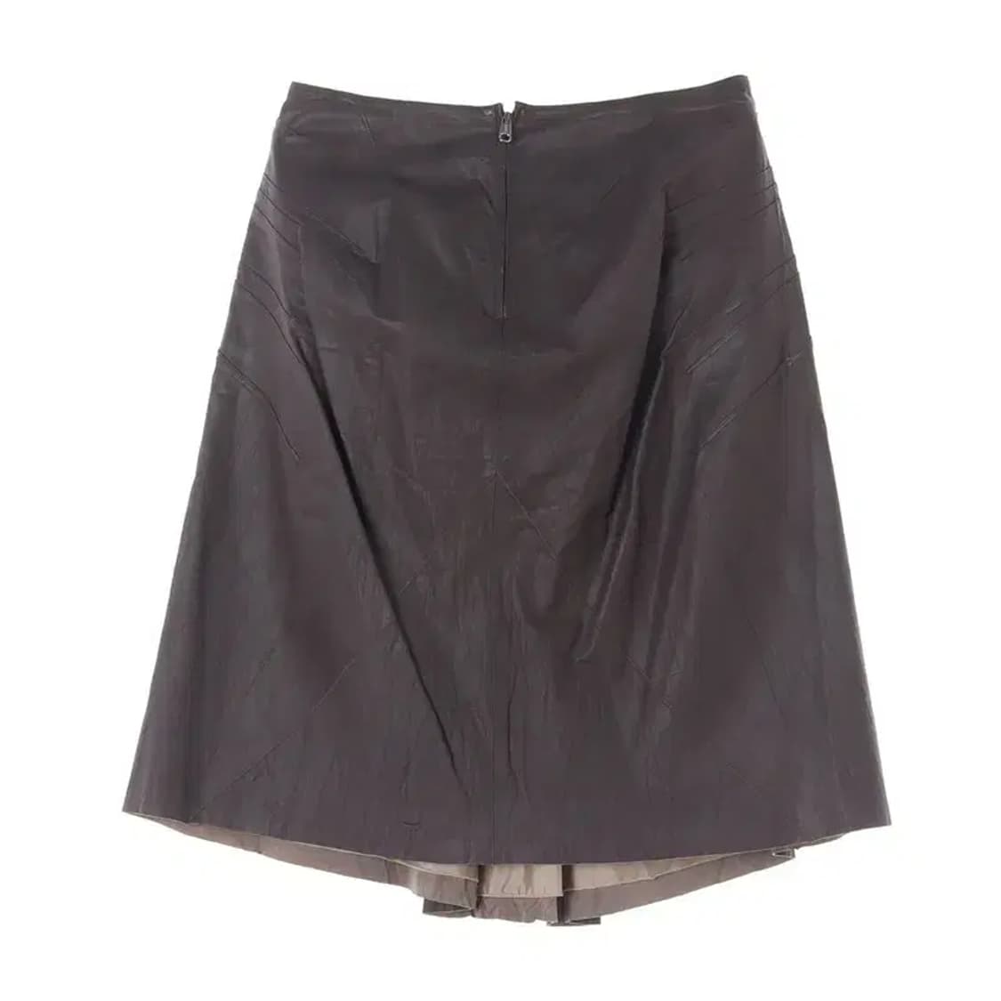 JIL SANDER 질샌더 가죽 스커트 M 상품이미지4